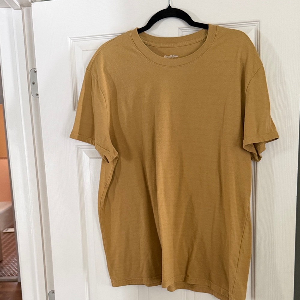 Goodfellow & Co Men's Short Sleeve Crew Tee - Camel